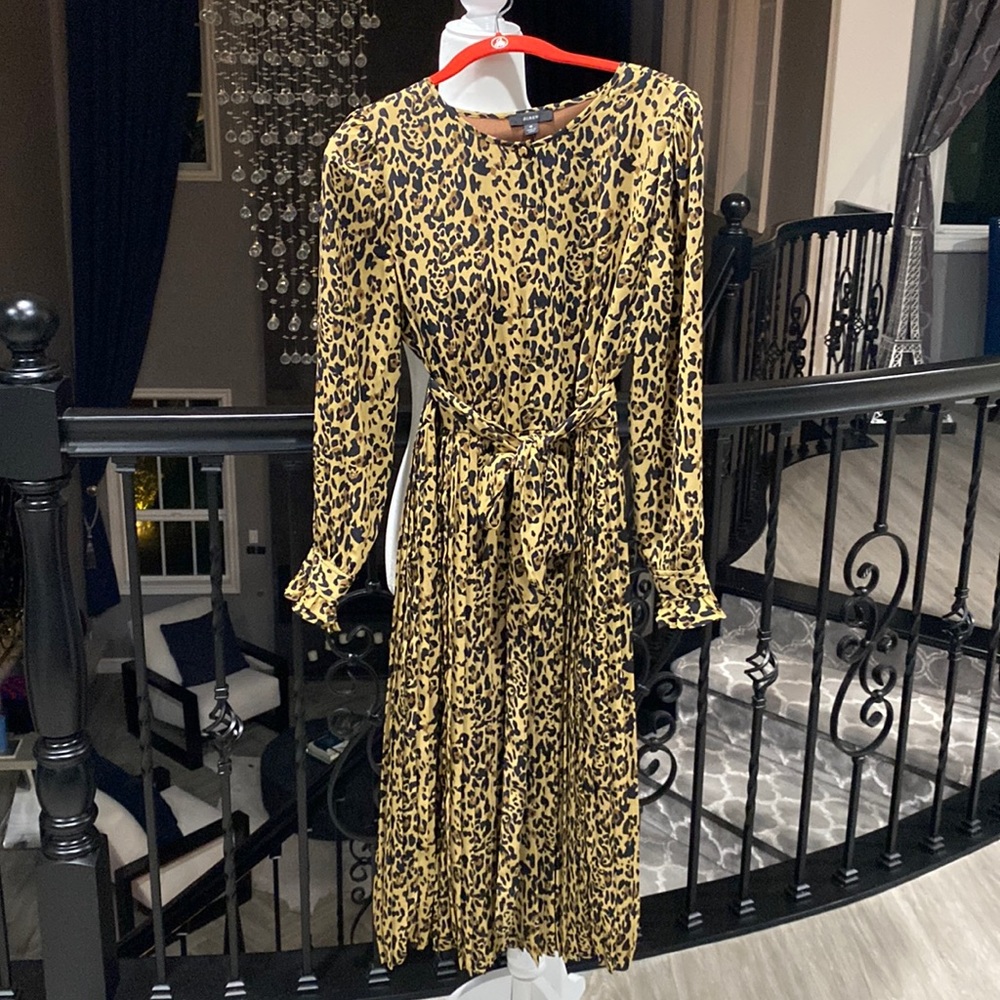 J Crew pleat dress